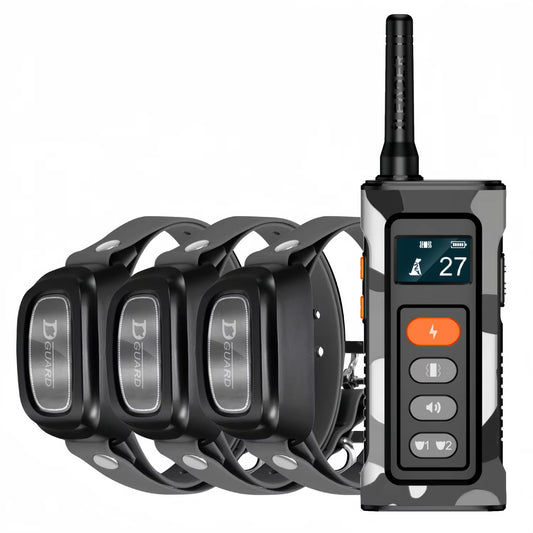 Remote Control Waterproof Pet Behaviorfor 8-150Lbs Puppy with Shock Vibration 3300Ft Electric Dog Training Collar for All Dogs